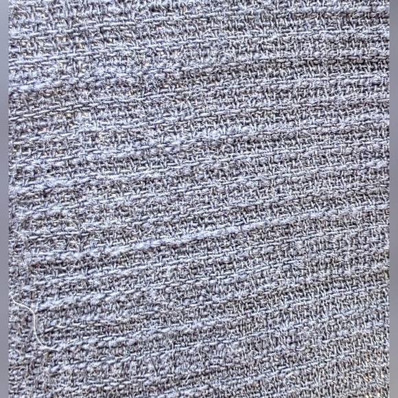 Made In Italy Linen/cotton Blend Blue Tunic With Pockets. MED. - Picture 8 of 10